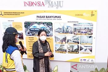 Puan minta warga jaga kebersihan Pasar Banjoemas