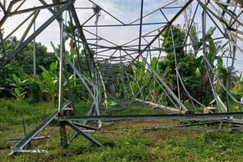Polisi akhirnya tangkap penadah besi curian tower PLN di Kampar