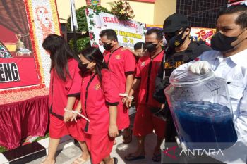 Polda Kalteng sita 21 kilogram sabu selama enam bulan