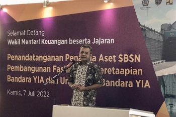 Wamenkeu tandatangani penanda aset SBSN