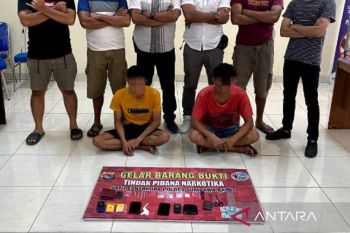 20 poket sabu-sabu disita dari dua terduga pengedar di Sumbawa