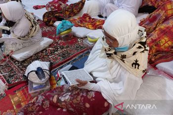 Jamaah haji lega doa tercurah usai wukuf
