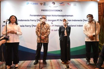 ASDP gandeng Pelindo dan Pelni tingkatkan layanan penyeberangan