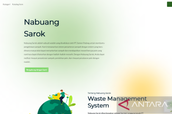 PT Semen Padang kenalkan aplikasi Nabuang Sarok untuk memilah sampah