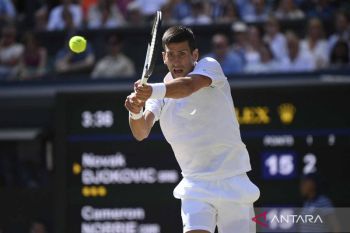 Petenis Djokovic lewati Khachanov menuju semifinal