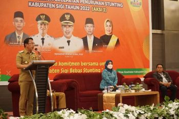 Bupati Sigi minta OPD  bersinergi agar tuntaskan masalah stunting