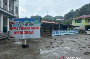 Masjid Raya berbagi daging kurban ke warga nonmuslim