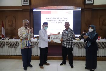 Bulan Dana PMI Sleman himpun dana masyarakat Rp1,28 miliar