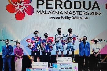 Malaysia Masters 2022 - Fajar/Rian rebut gelar ketiga tahun 2022
