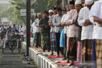 Shalat Idul Adha di Surabaya