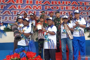 KONI mengharapkan Porkab bisa dilaksanakan oleh kabupaten lain di Papua