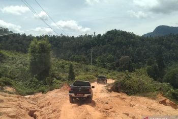 Jalan buruk di Galugua diperbaiki sepanjang 2,1 km