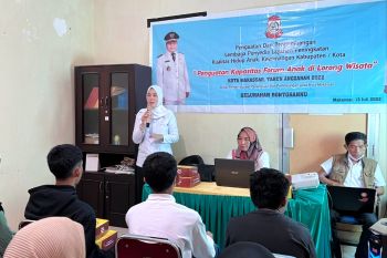 DP3A Makassar bentuk forum anak mendukung lorong wisata