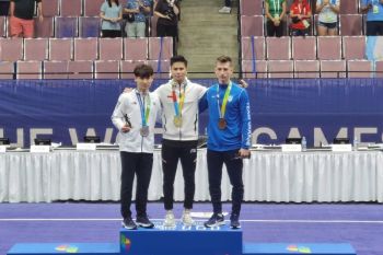 Edgar Xavier berhasil pertahankan gelar juara dunia wushu