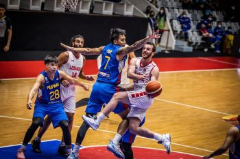 Piala FIBA: Lebanon menang atas Filipina 95-80