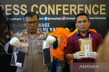 Polisi tahan ASN Gorontalo yang simpan sabu