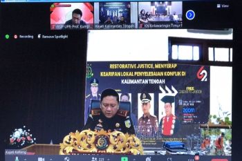 Kejati Kalteng serap kearifan lokal untuk wujudkan penegakan hukum berkeadilan