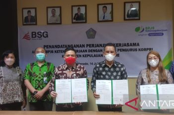 BPJAMSOSTEK lindungi anggota Korpri Kepulauan Sangihe-Sulut