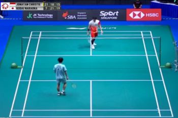 Singapore Open2022 - Jojo tersingkir ditekuk Kodai