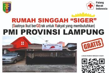 PMI Lampung siapkan layanan Rumah Singgah Siger bagi pasien rumah sakit