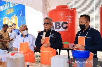 Holding Perkebunan Nusantara distribusikan 168 ton migor murah di Riau