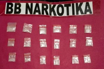 Polisi tangkap jaringan pengedar narkoba di Lampung Timur