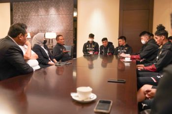FIBA Asia Cup 2022 - Menpora Amali semangati timnas basket Indonesia usai dibekuk Yordania
