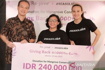 Re.juve salurkan donasi Rp240 juta dukung pelestarian hutan bakau