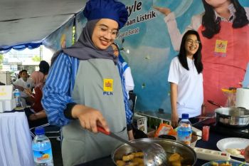 PLN ajak masyarakat gunakan kompor induksi di ajang Car Free Day