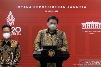 Menko Airlangga sebut kasus COVID-19 di luar Jawa Bali masih landai