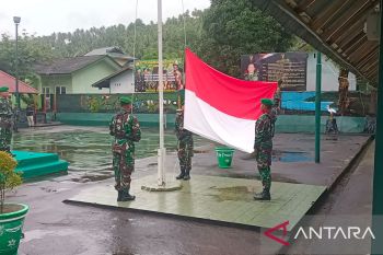 Kasdim sampaikan lima perintah Kasad kepada prajurit Kodim Sangihe