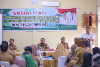 Pemkot Solok bangun Pusat Kesejahteraan Sosial Sistem Layanan Rujukan Terpadu
