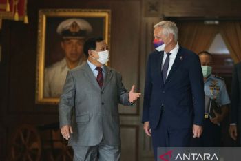 Menhan Prabowo bahas peningkatan kerja sama dengan Uni Eropa