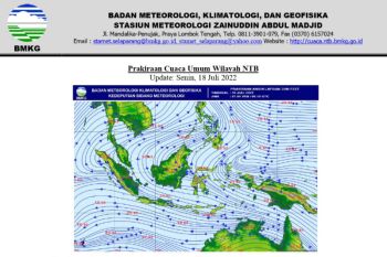 BMKG sebut cuaca di wilayah NTB cerah pekan ini