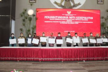 Bupati James Sumendap berkomitmen membumikan Pancasila di Minahasa Tenggara