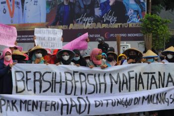Warga Malang Sari minta tuntut kepemilikan tanahnya