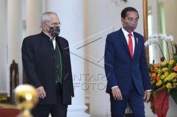 Presiden Jokowi Terima Kunjungan Presiden Timur Leste