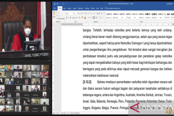 MK: Pemanfaatan ganja medis perlu kesiapan struktur dan budaya hukum
