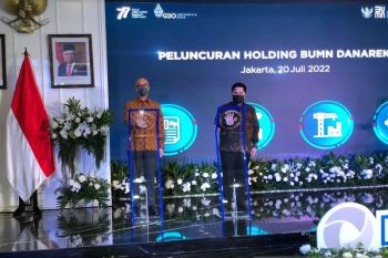 Kementerian BUMN resmi meluncurkan perusahaan induk atau holding Danareksa