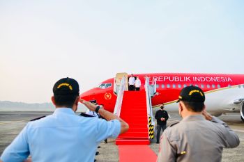 Presiden tiba di Labuan Bajo