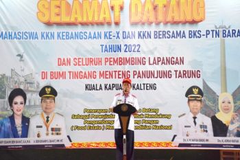 Pemkab Kapuas bangga jadi tuan rumah KKN Kebangsaan