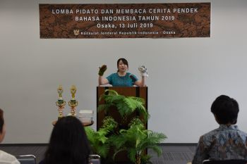 KJRI Osaka kembali gelar lomba pidato Bahasa Indonesia pasca COVID-19