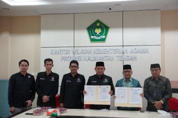 KPU-Kemenag Kalteng kolaborasi pemutakhiran data pemilih bagi siswa