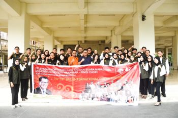 Tim Paduan Suara UNM berlaga di "Bali Internasional Choir Festival"
