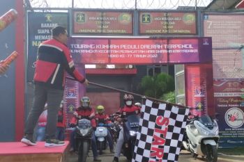 Kemenkumham Sumsel Gelar Bakti Sosial Touring "Kumham Peduli"