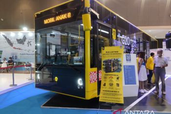 UI pamerkan bus listrik di Perklindo Electric Vehicle Show