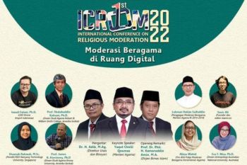 ICROM 2022 ajang diskusi terbesar tentang moderasi beragama