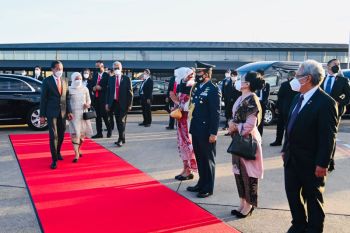 Jokowi dan Ibu Negara lanjutkan kunjungan kenegaraan ke Seoul Korsel