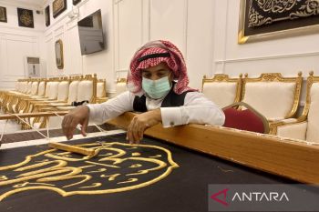 Kiswah Ka'bah gunakan bahan paling mahal