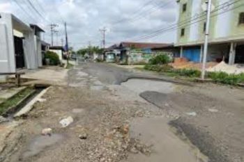Jalan Sidorejo Dumai sepanjang 800 meter bakal dibeton